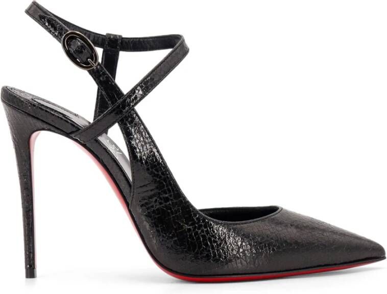 Christian Louboutin Ster Spiegel Leren Pumps Black Dames