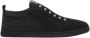 Christian Louboutin Zwarte Denim Sneakers Gemaakt in Italië Black Heren - Thumbnail 1