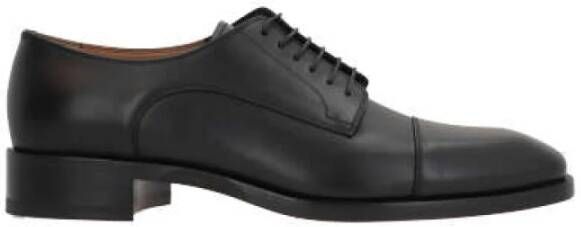 Christian Louboutin Zwarte platte schoenen gemaakt in Italië Black Heren