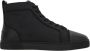 Christian Louboutin Zwarte Sneakers Hoge Top Louis Orlato Black Heren - Thumbnail 1