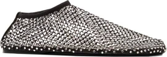 Christopher Esber Kristal Mesh Ballerina Flats Gray Dames