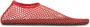 Christopher Esber Mesh Ballet Flats met Square Toe Red Dames - Thumbnail 1