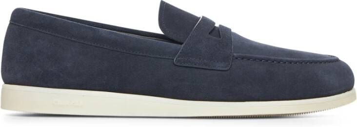 Church's Blauwe Slip-On Penny Loafer Schoenen Blue Heren