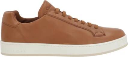 Church's Bruine leren lage sneakers Brown Heren