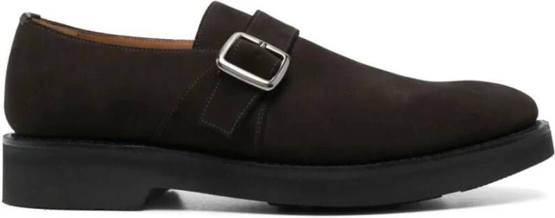 Church's Bruine Monk Strap Platte Schoenen Brown Heren