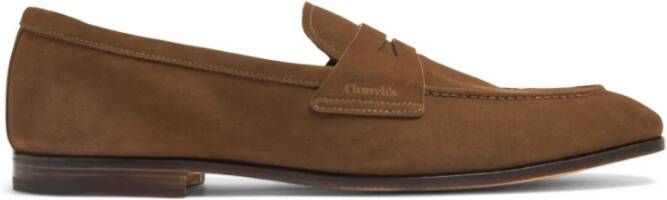 Church's Bruine Suède Amandelteen Loafers Brown Heren