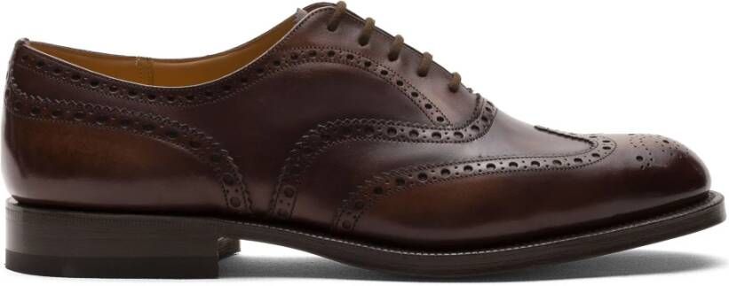 Church's Ebony Burwood Klassieke Leren Schoenen Brown Heren