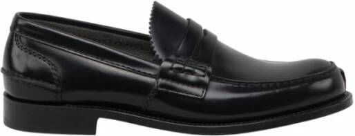 Church's Elegante Penny Moccasin met ambachtelijke details Black Heren