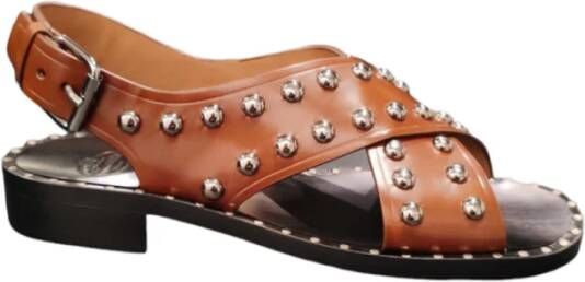 Church's Flat Sandals Brown Dames