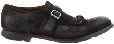 Church's Goudvergulde Almond Toe Loafers Brown Heren