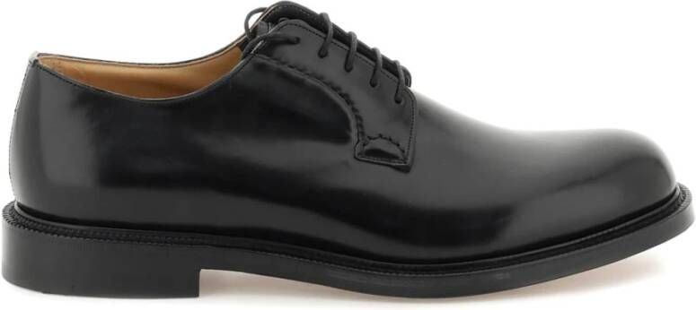 Church's Klassieke Lace-Up Derby van kalfsleer Black Heren