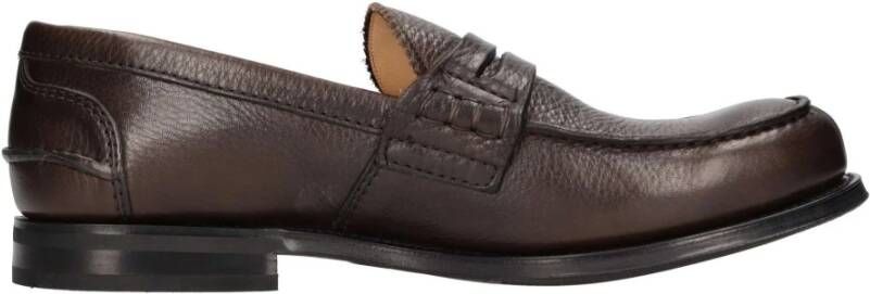 Church's Klassieke Leren Loafer Schoen Brown Heren