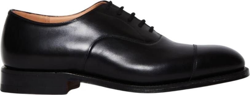 Church's Klassieke Zwarte Leren Schoen Black Heren