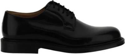 Church's Lakleren Veterschoenen met Blokhak Black Heren