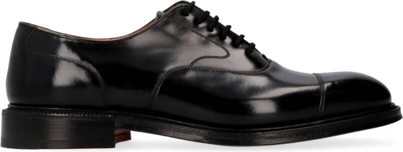 Church's Leren Veterschoenen Black Heren