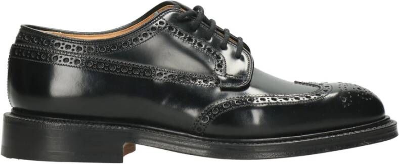 Church's Leren veterschoenen met volledige brogue Black Heren