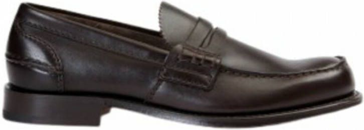 Church's Zwarte Leren Loafer met Versterkendeaad Mod. Pembrey Black Heren