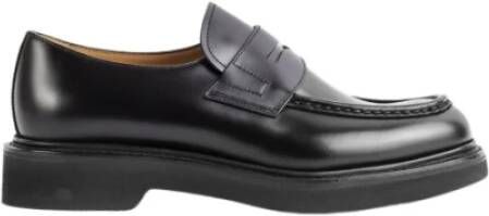 Church's Met de hand vervaardigde kalfsleren loafer Black Heren