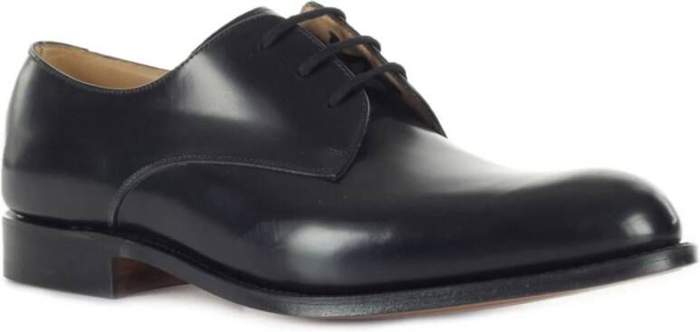 Church's Oslo S S 16 Leren Platte Schoenen Black Heren