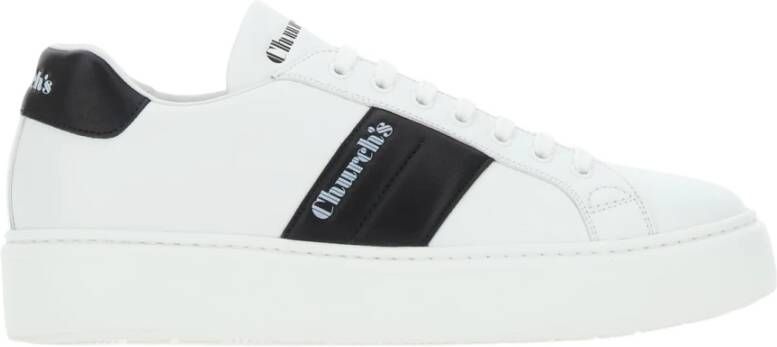 Church's Soft Calf Leather Classic Sneaker Wit Heren