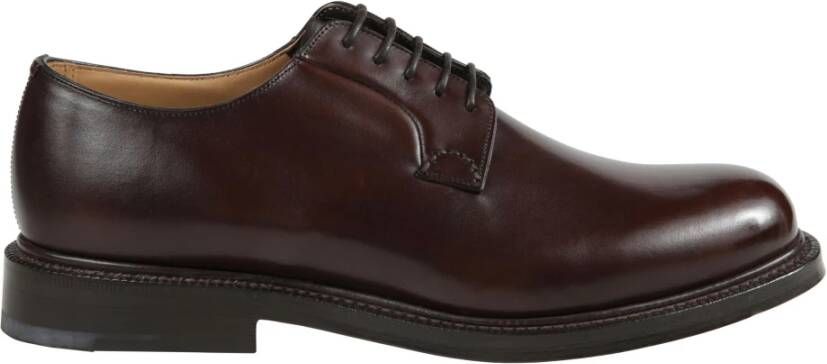 Church's Stijlvolle Kalfsleren Schoenen Brown Heren