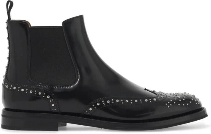 Church's Studded Chelsea Enkellaarzen Black Dames