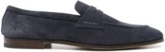 Church's Suede Loafers Blue Heren