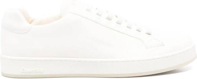 Church's Witte Veterschoenen met Rubberen Zool White Heren