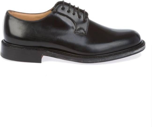 Church's Klassieke Lace-Up Derby van kalfsleer Black Heren