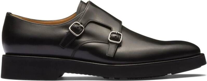 Church's Zwarte Double Monk Strap Schoenen Black Heren