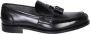 Church's Zwarte Leren Loafers Elegante Kwast Black Heren - Thumbnail 1