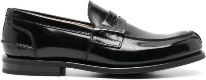 Church's Zwarte Loafer Schoenen voor Mannen Black Heren