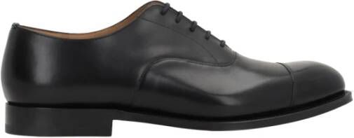 Church's Zwarte Oxford Platte Schoenen Black Heren