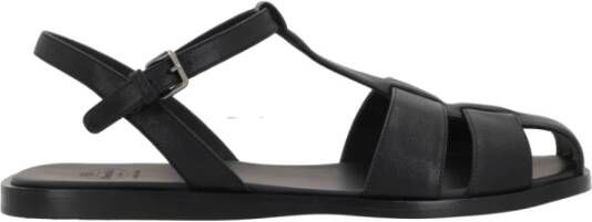 Church's Zwarte Platte Sandalen Odyssey Nappa Black Dames