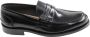 Church's Zwarte Platte Schoenen van Handgestikt Leer Black Heren - Thumbnail 10