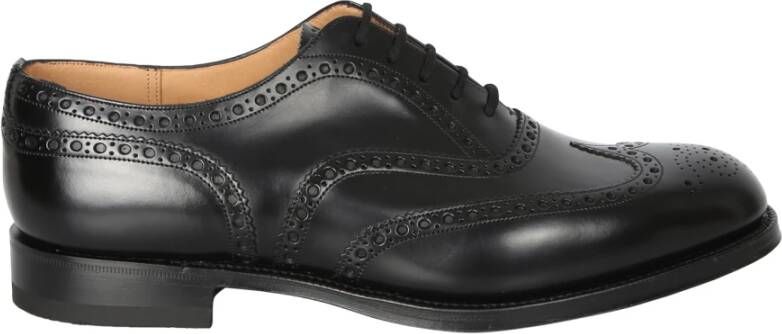 Church's Zwarte Veterschoenen voor Mannen Black Heren