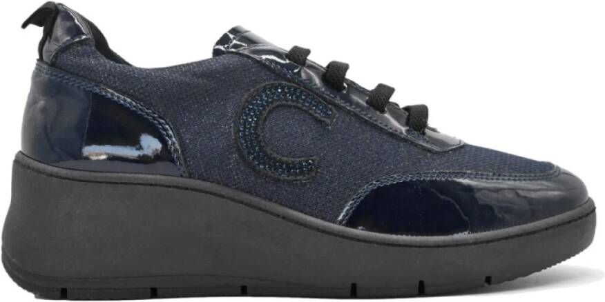 Cinzia Soft Blauwe Sneakers Mm4893001 Stijl Blue Dames