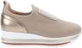 Cinzia Soft Comfortabele Stoffen Sneakers Beige Dames - Thumbnail 1