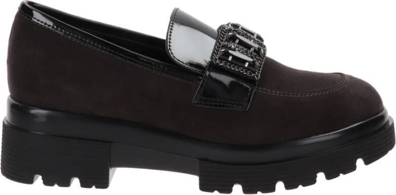 Cinzia Soft Dames Mocassins van imitatieleer Black Dames