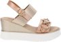 Cinzia Soft Dames Sandalen van Kunstleer met Gesp Sluiting Brown Dames - Thumbnail 1