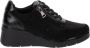 Cinzia Soft Dames Sneakers van Kunstleer Black Dames - Thumbnail 1