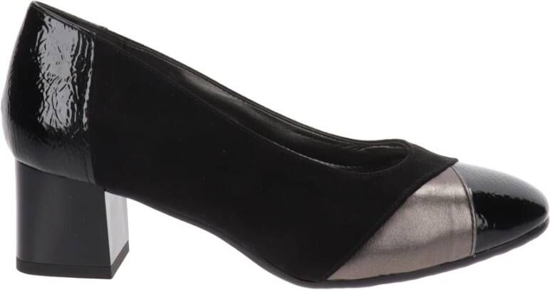 Cinzia Soft Dameschoenen met hak van imitatieleer Black Dames