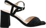 Cinzia Soft Elegante Zwarte Hakken Schoenen Black Dames - Thumbnail 1