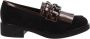 Cinzia Soft Faux Leather Loafers Comfort Stijl Black Dames - Thumbnail 2