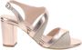 Cinzia Soft Hoge hak sandalen Beige Dames - Thumbnail 9