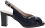 Cinzia Soft Dames Hakken Schoenen met Gesp Sluiting Blue Dames - Thumbnail 1