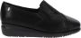 Cinzia Soft Leren Dames Loafers Stijlvol Comfort Black Dames - Thumbnail 1