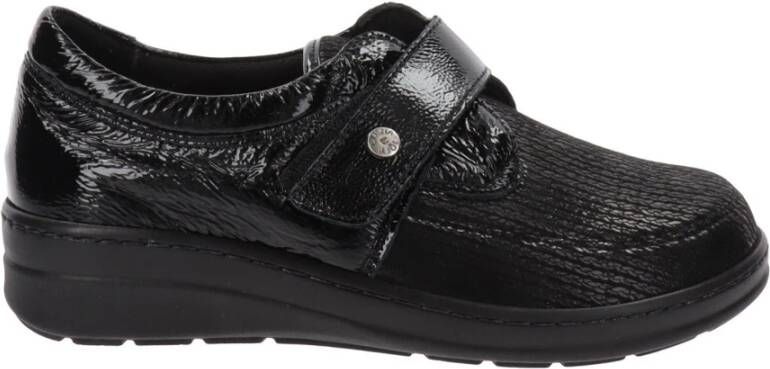 Cinzia Soft Leren Dames Sneakers Black Dames