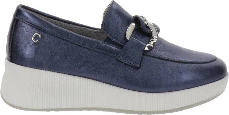 Cinzia Soft Loafers Blue Dames