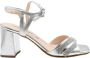 Cinzia Soft Zilveren Hoge Hak Sandalen Gray Dames - Thumbnail 1